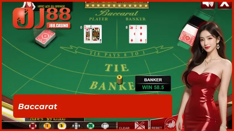 Baccarat vạn người mê tại sảnh EVO trực tuyến uy tín