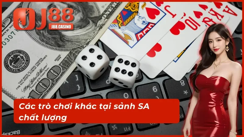 Điểm qua những trò chơi có mặt tại SA trực tuyến
